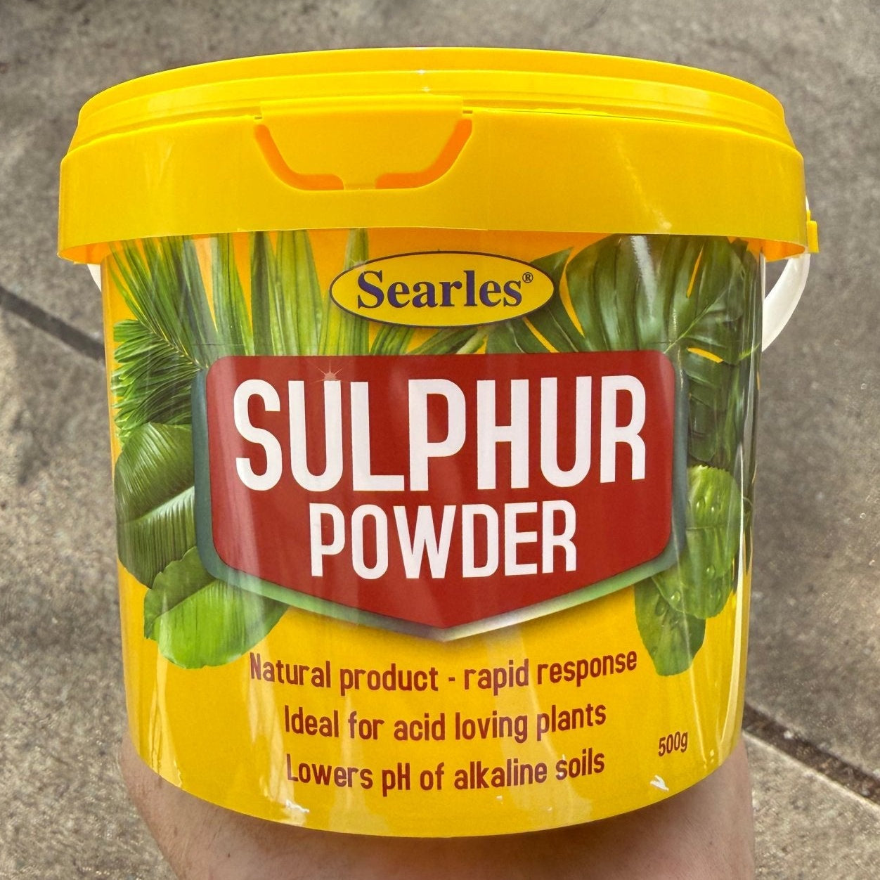Searles Sulphur Powder 500g Tub - Ladybird Nursery