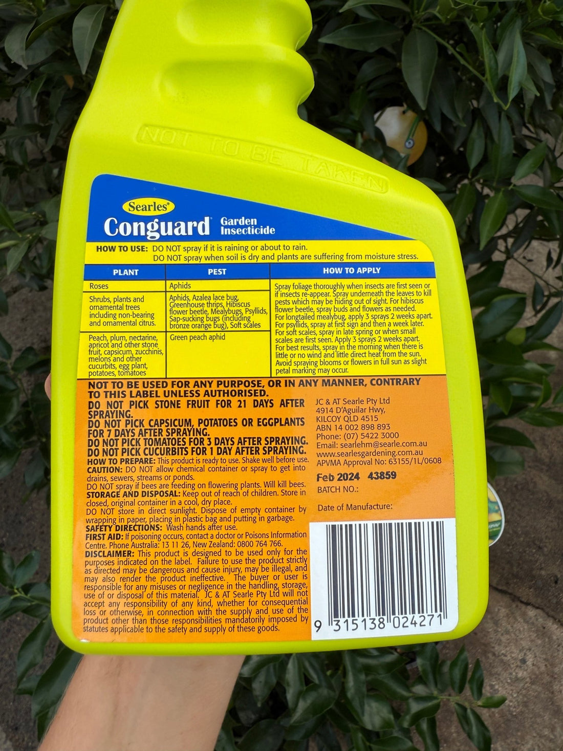 1L Searles Conguard - Ladybird Nursery