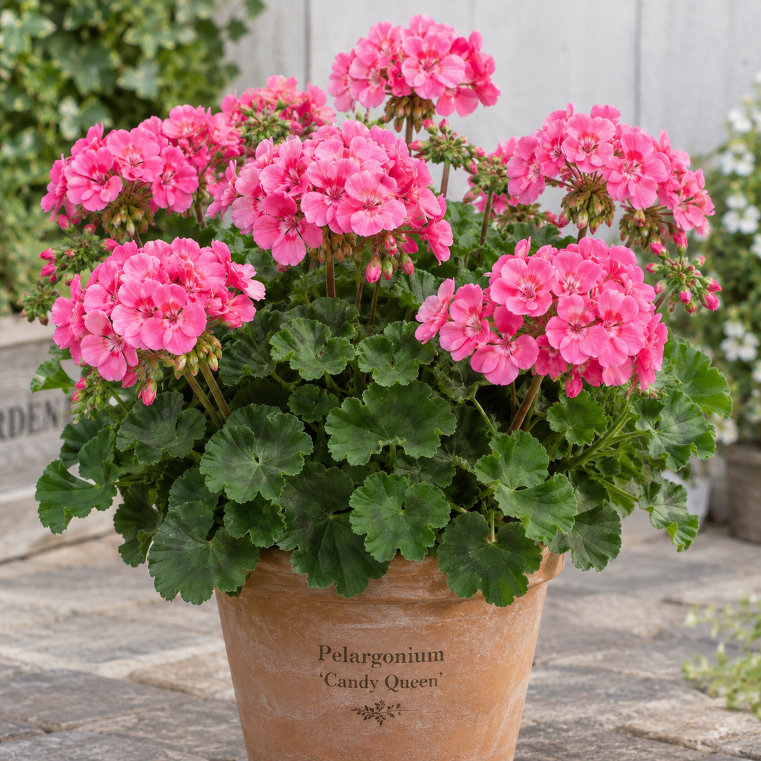 Pelargonium 'Candy Queen' (Geranium) Large