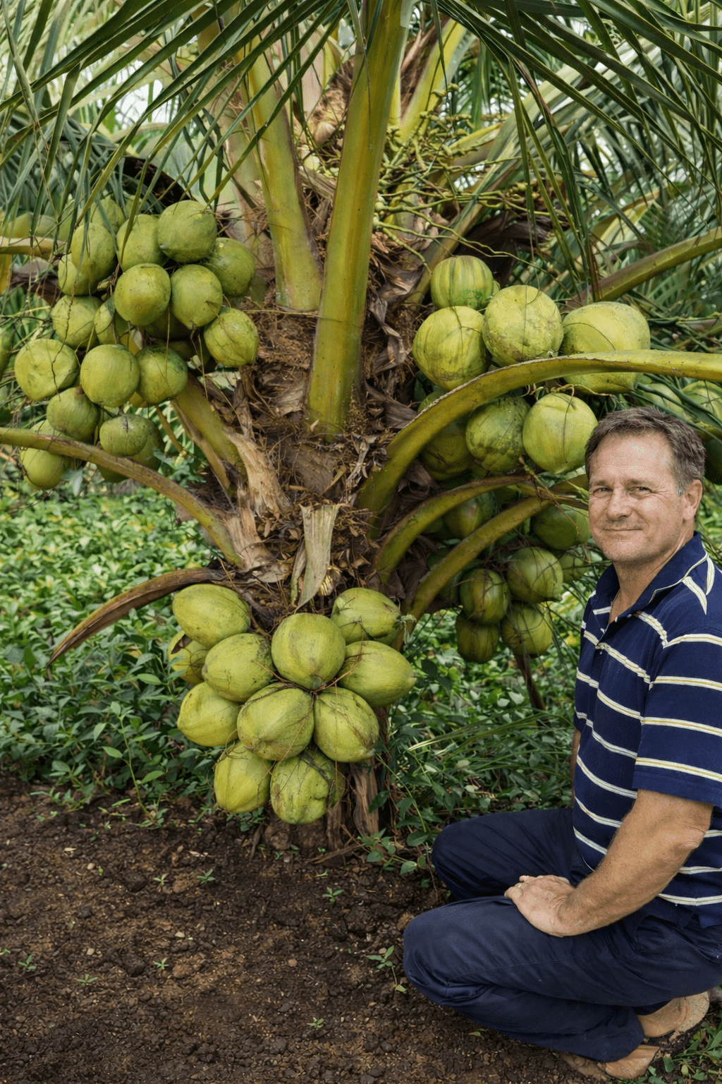Malay Dwarf Bronze Coconut Tree - Ladybird Nursery