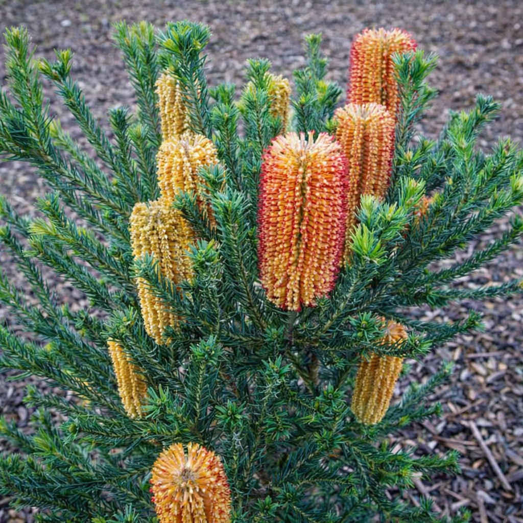 Little Eric Banksia (Banksia ericifolia) - Ladybird Nursery