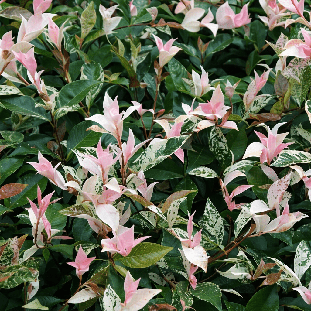 Tricolour Jasmine (Trachelospermum jasminoides) 'Tricolour’ - Ladybird Nursery