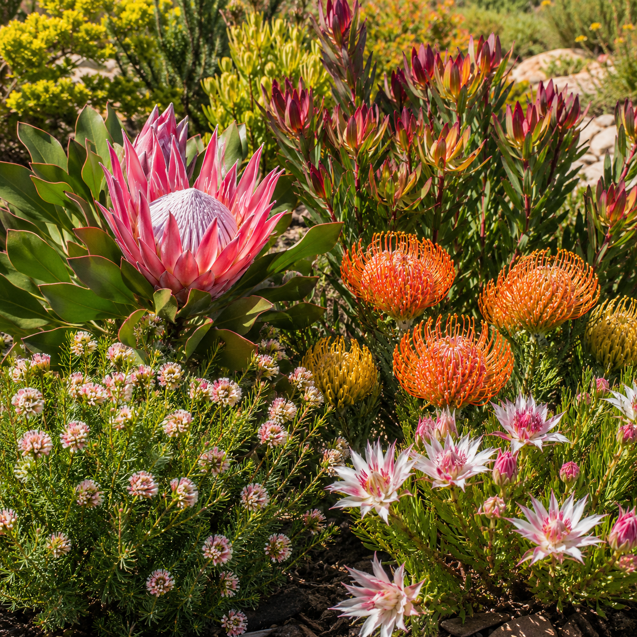 Proteas, Leucadendrons & Leucospermums - Ladybird Nursery