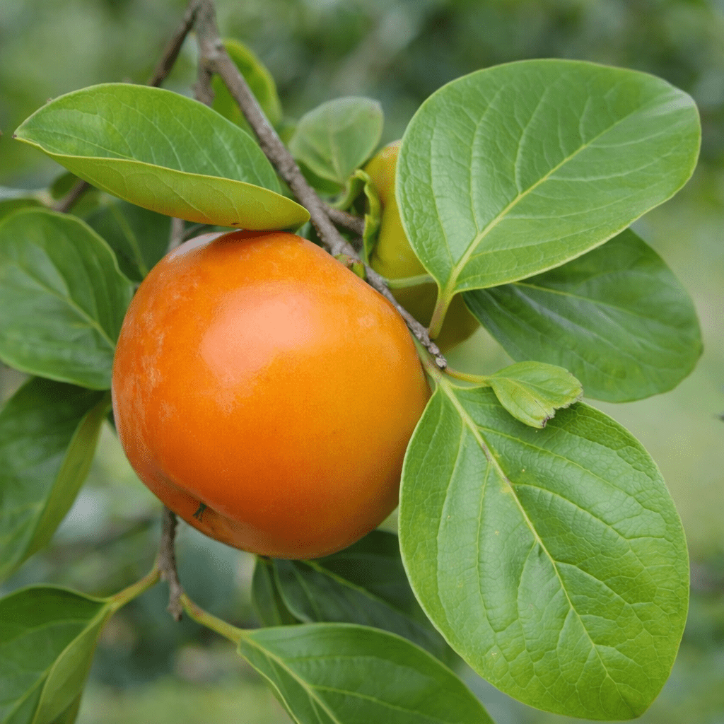 Dwarf Persimmon ‘Ichikikijiro’ (Non - Astringent) - Ladybird Nursery