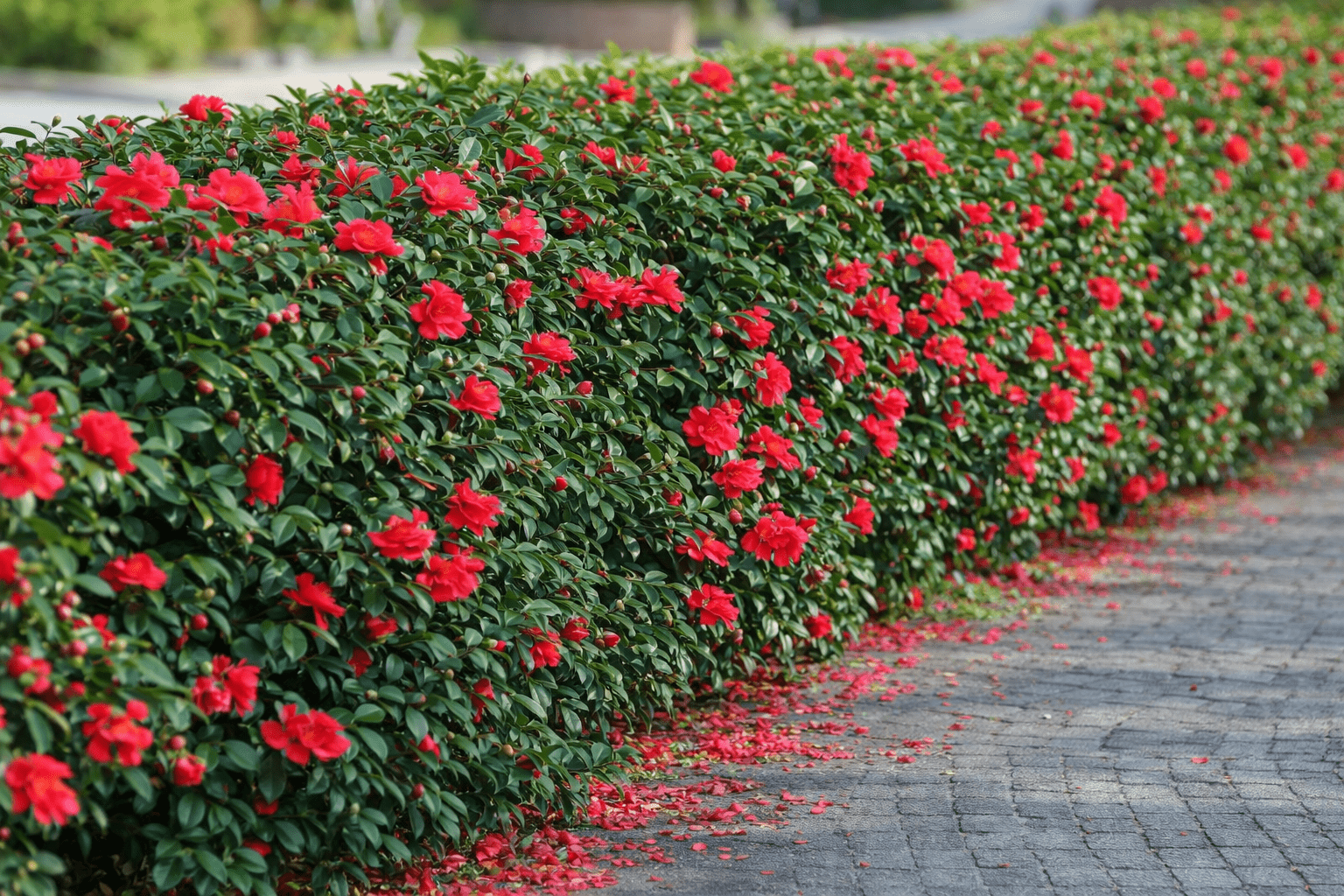 Camellia Exotic Jewel (Camellia sasanqua) - Ladybird Nursery