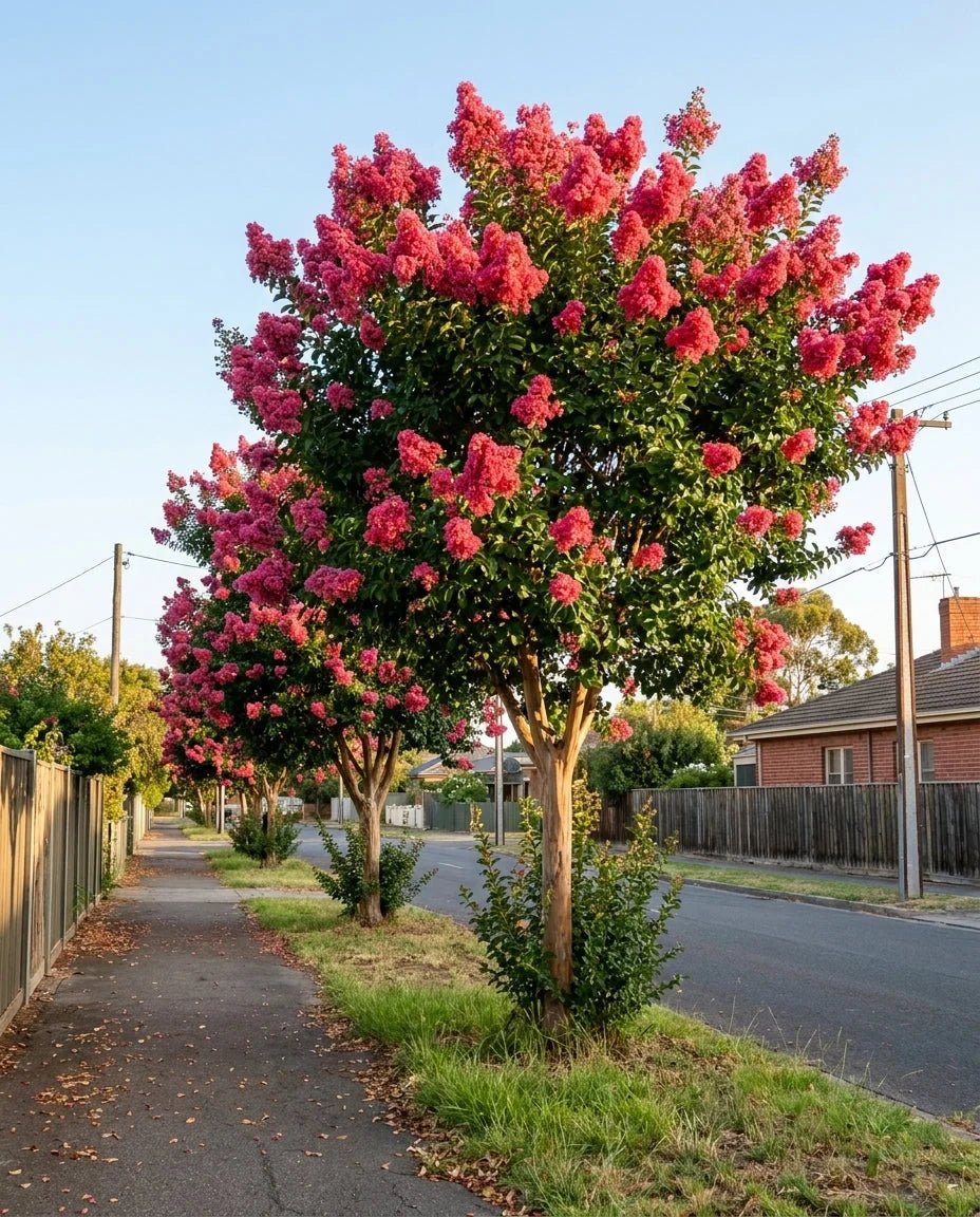 Crepe Myrtle 'Tuscarora' (Lagerstroemia indica) - Ladybird Nursery