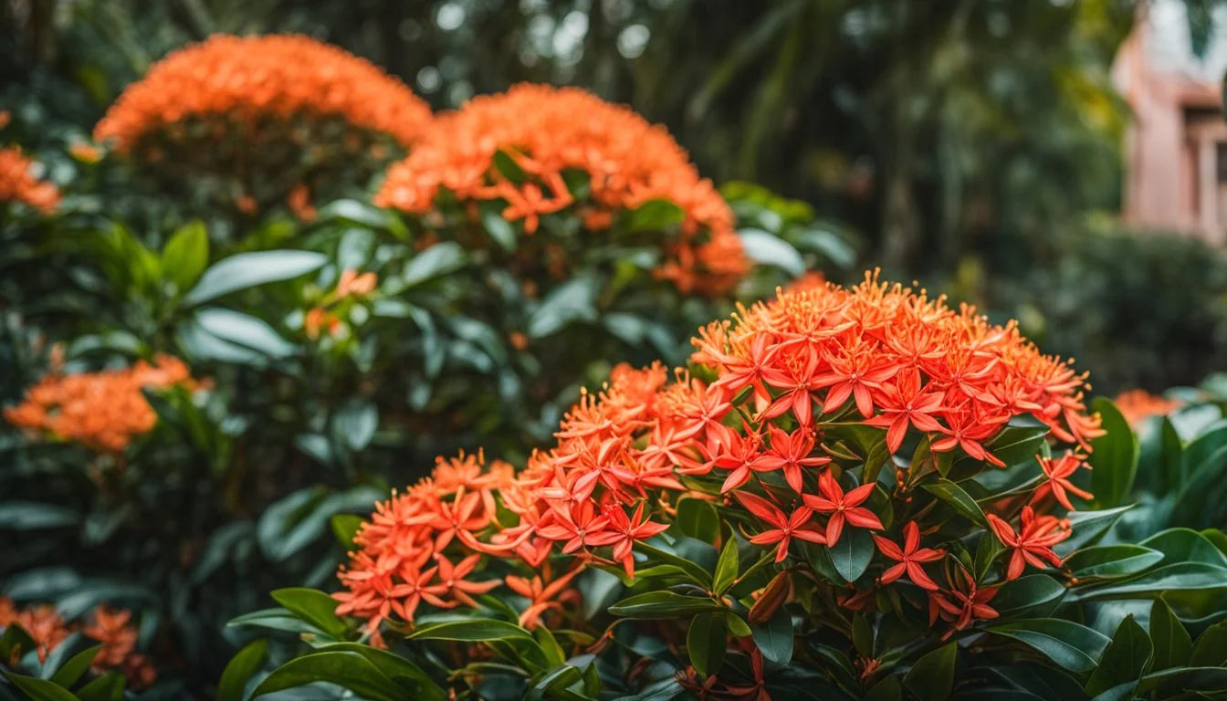 Ixora Gold Fire