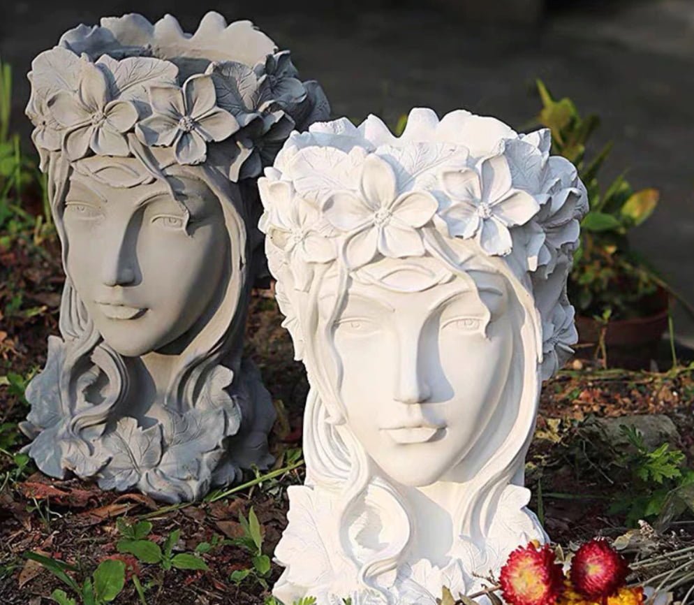 Head Planter Pot - Ladybird Nursery