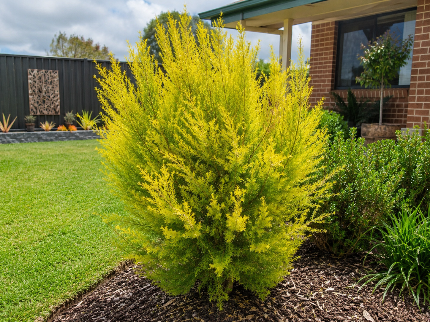Melaleuca bracteata ‘Revolution Gold’ - Ladybird Nursery