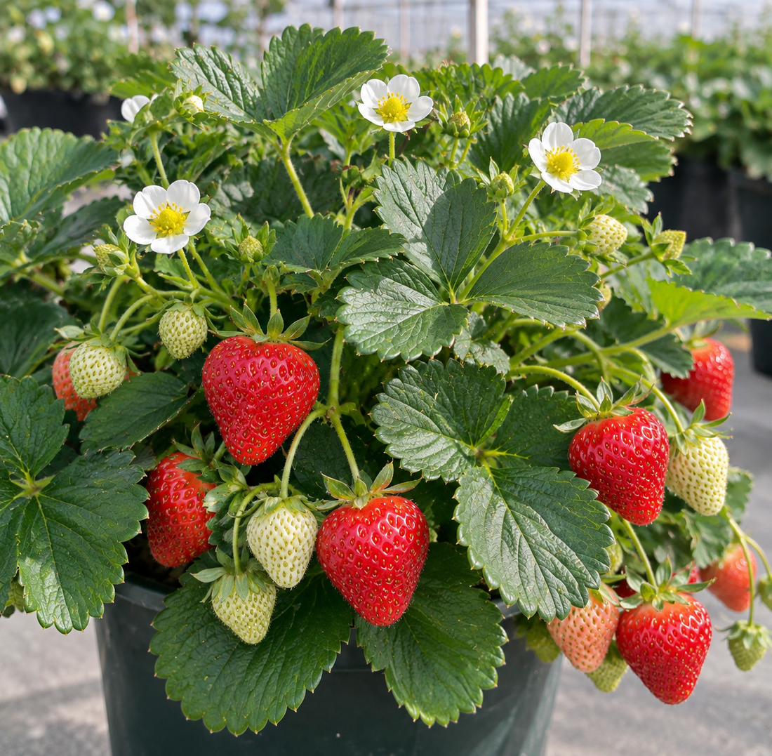 Strawberry ‘Loran White’ - Ladybird Nursery