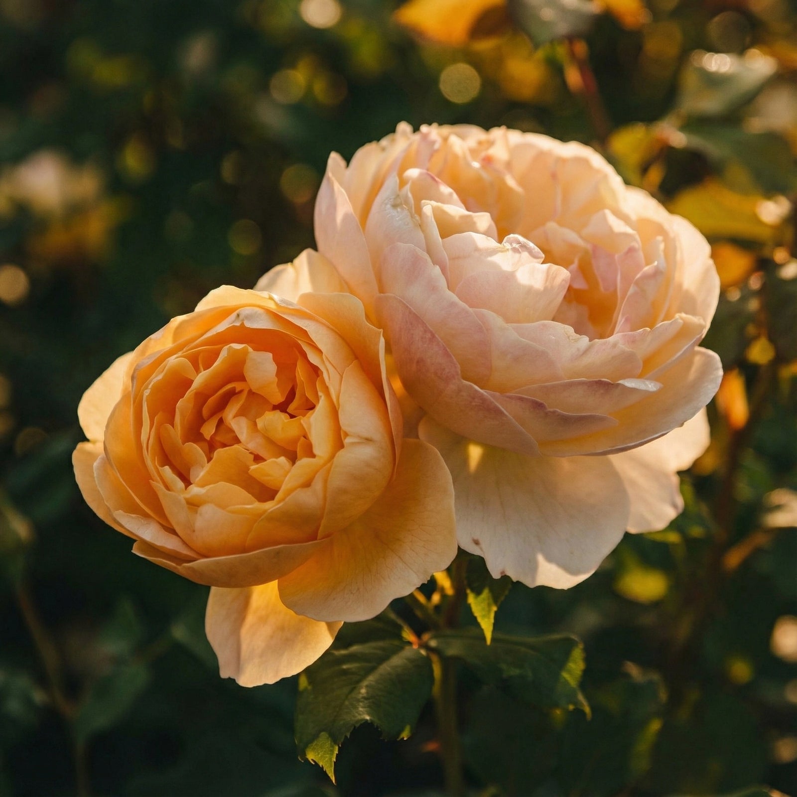 Rose 'Roald Dahl' (David Austin) - Ladybird Nursery