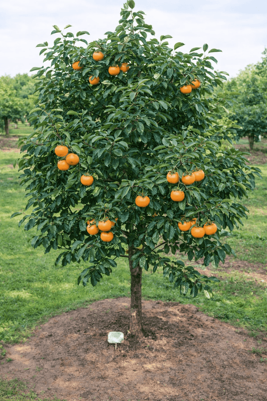 Dwarf Persimmon ‘Ichikikijiro’ (Non - Astringent) - Ladybird Nursery