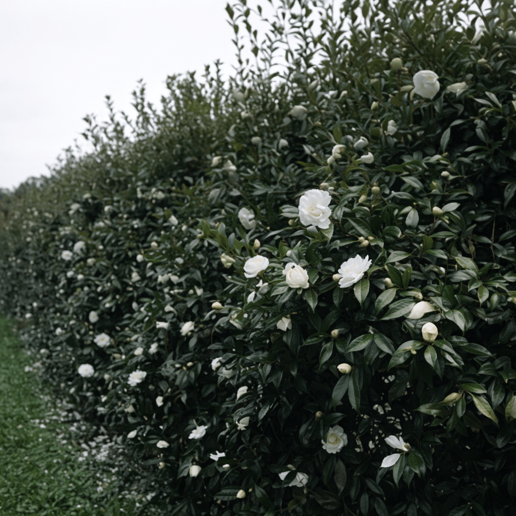 Camellia 'Ecclesfield' (Camellia japonica) - Ladybird Nursery